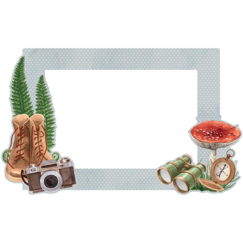 Simple Stories - Chipboard Frames "Vintage Woodlands" 
