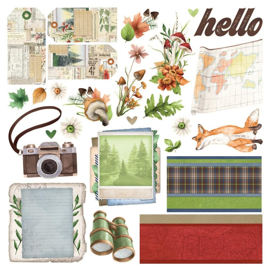 Simple Stories - Cards Kit "Vintage Woodlands"