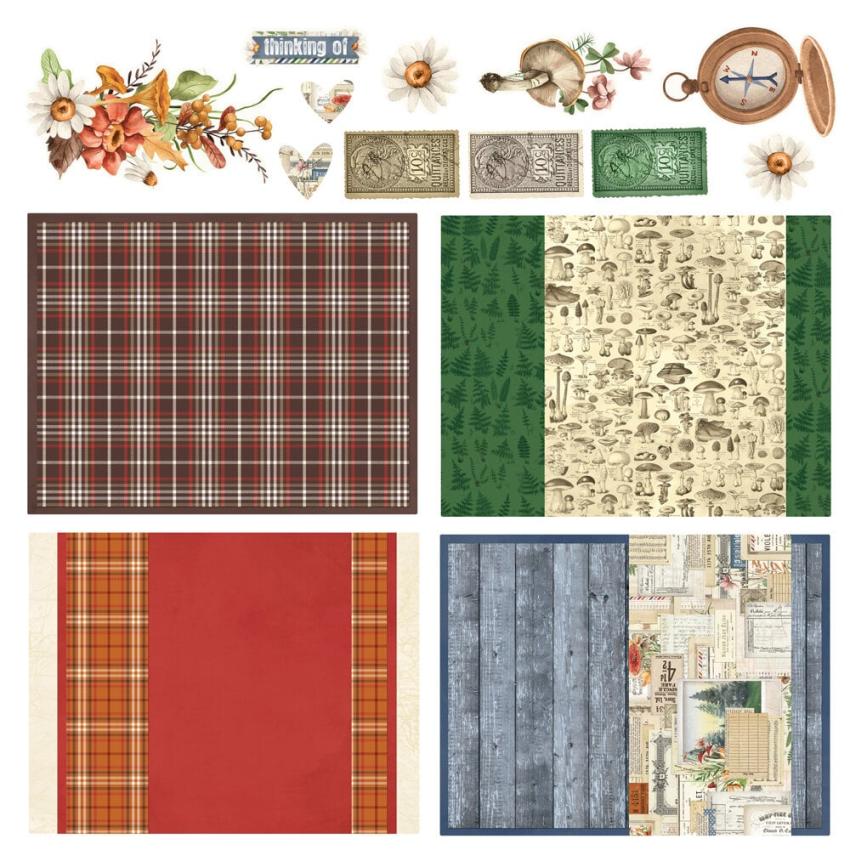 Simple Stories - Cards Kit "Vintage Woodlands"