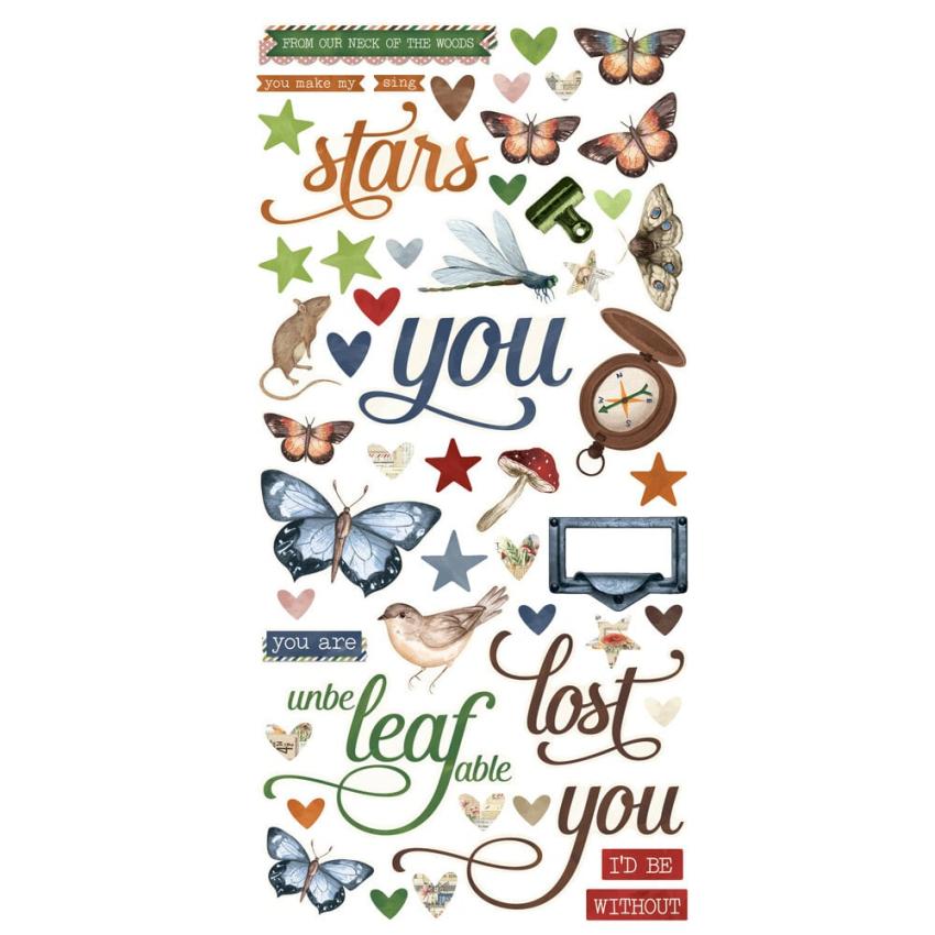 Simple Stories - Cards Kit "Vintage Woodlands"