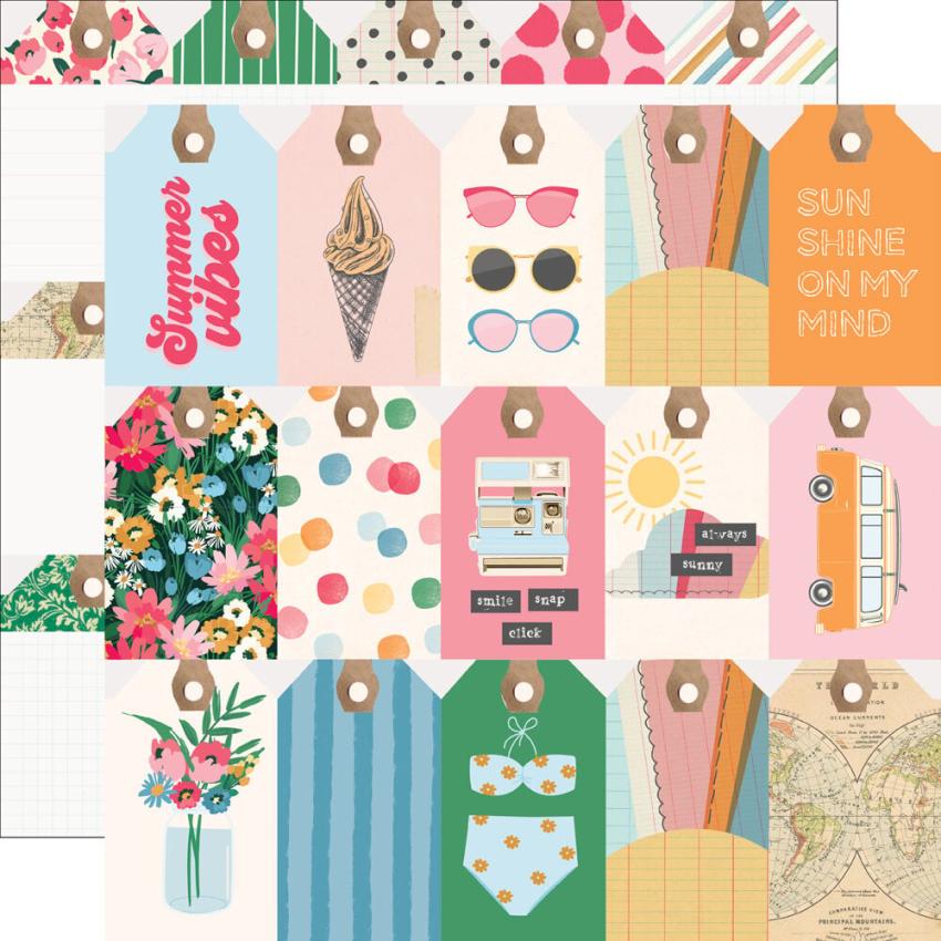 Simple Stories - Collections Kit "Sunny Days" 12 Bogen Designpapier