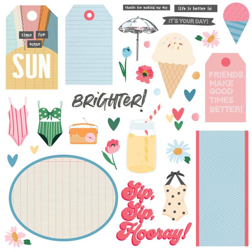 Simple Stories - Cards Kit "Sunny Days"