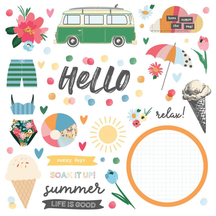 Simple Stories - Pages Kit "Sunny Days"