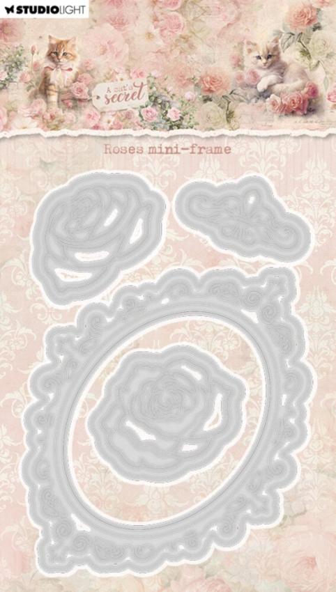 Studio Light - Stanzschablone "Roses Mini-Frame" Dies