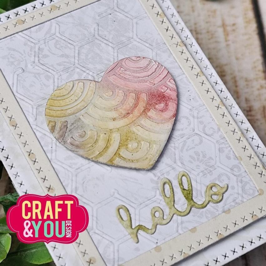 Craft & You Design - Stanzschablone "ATC Cross Stiches" Dies