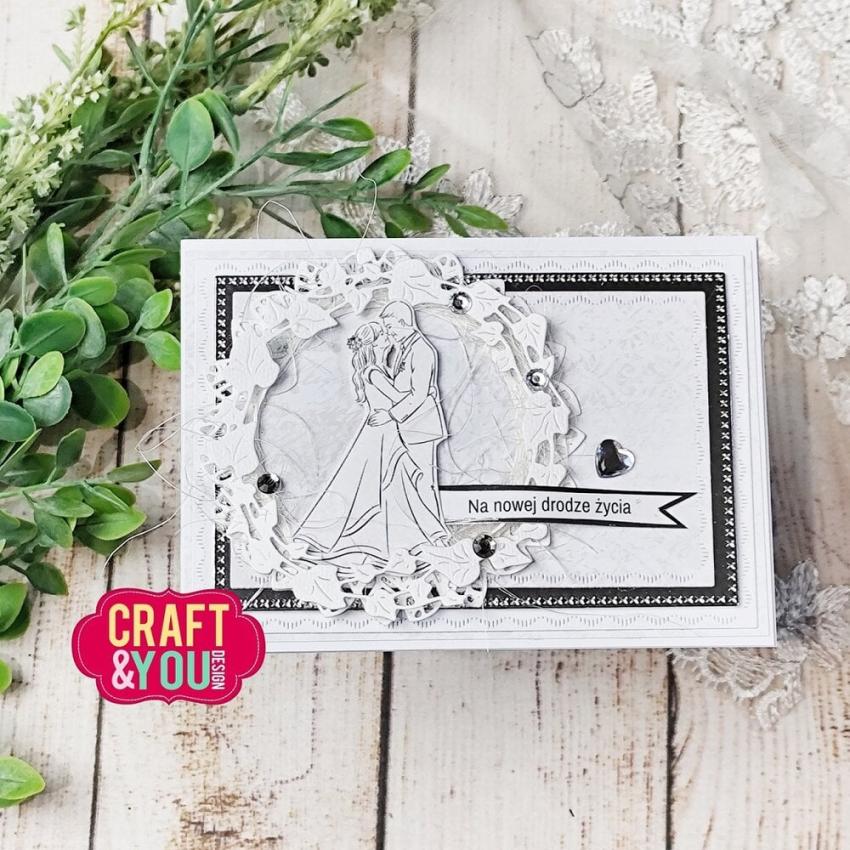 Craft & You Design - Stanzschablone "Rectangles Base Decorative Stiches" Dies