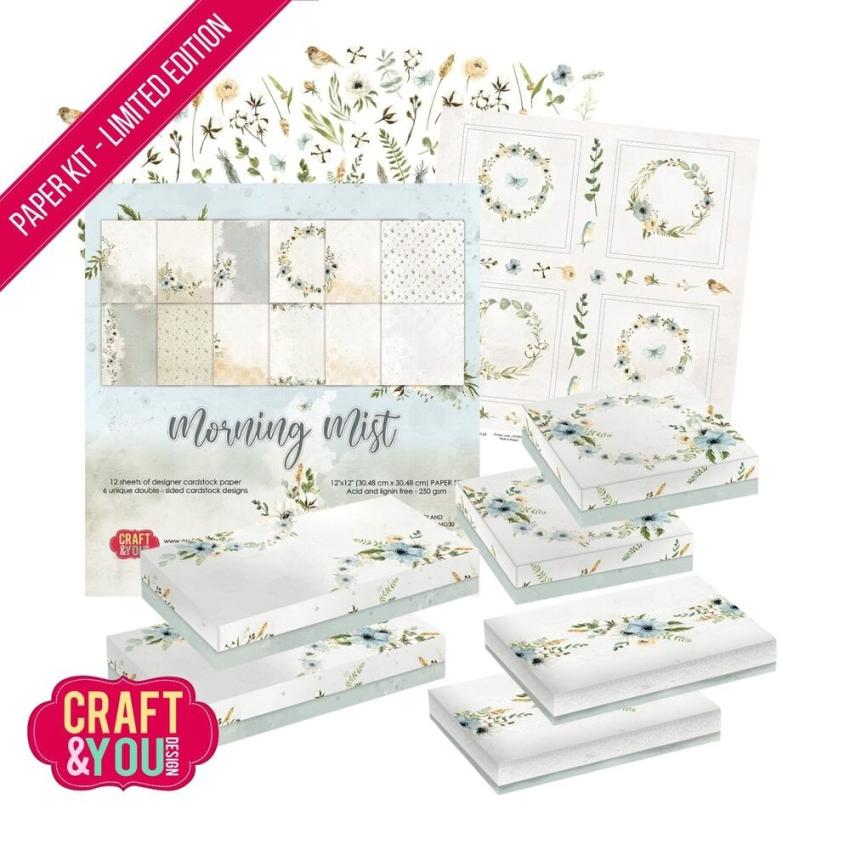 Craft & You Design - Paper Kit Limited Edition "Morning Mist"
