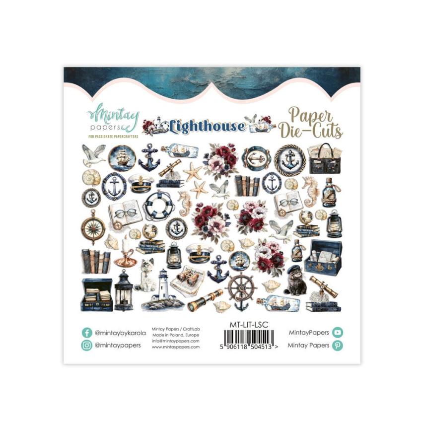 Mintay Papers - Stanzteile "Lighthouse" Die Cuts