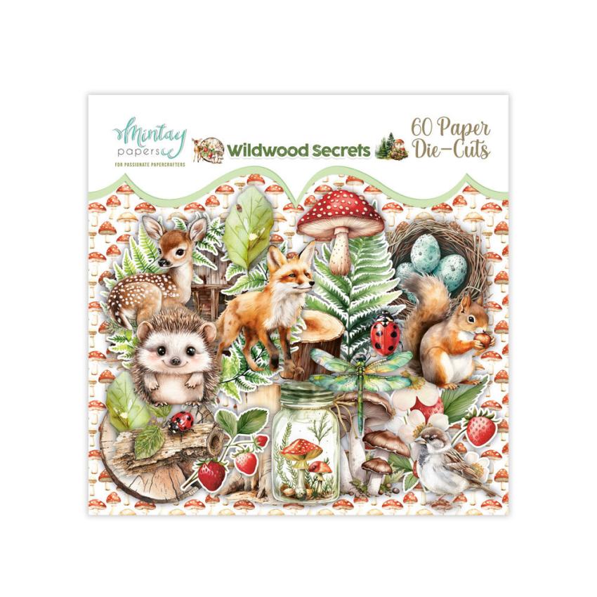 Mintay Papers - Stanzteile "Wildwood Secrets" Die Cuts
