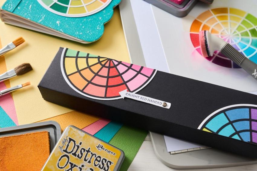 Sizzix - Stempelset "Swatch Cards" Clear Stamps Design by Eileen Hull