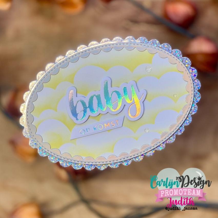 Carlijn Design "Baby Baby" Hot Foil  