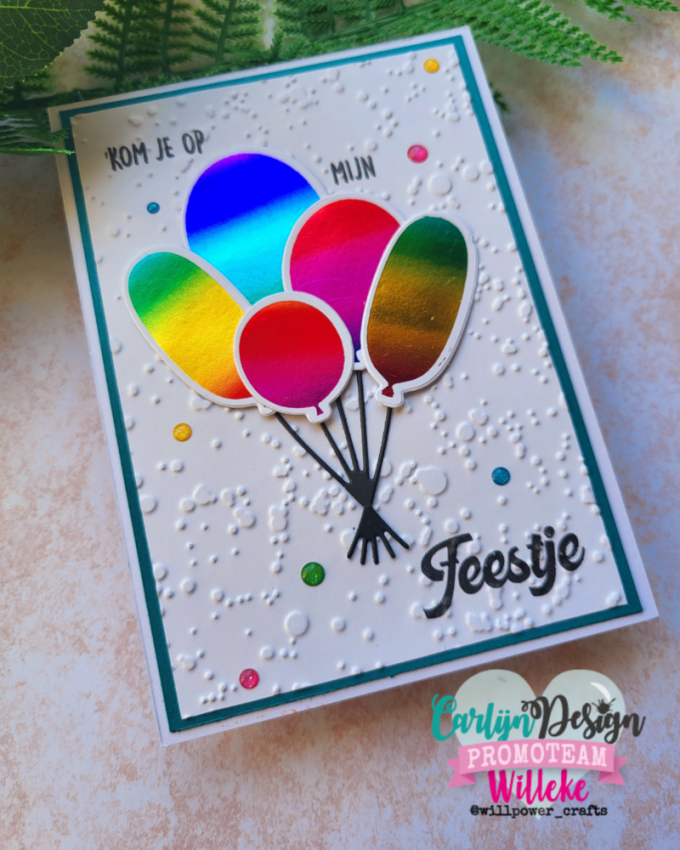 Carlijn Design "Small Balloons" Hot Foil  