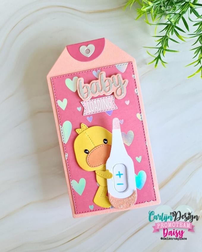 Carlijn Design - Stanzschablone "Baby baby" Dies 
