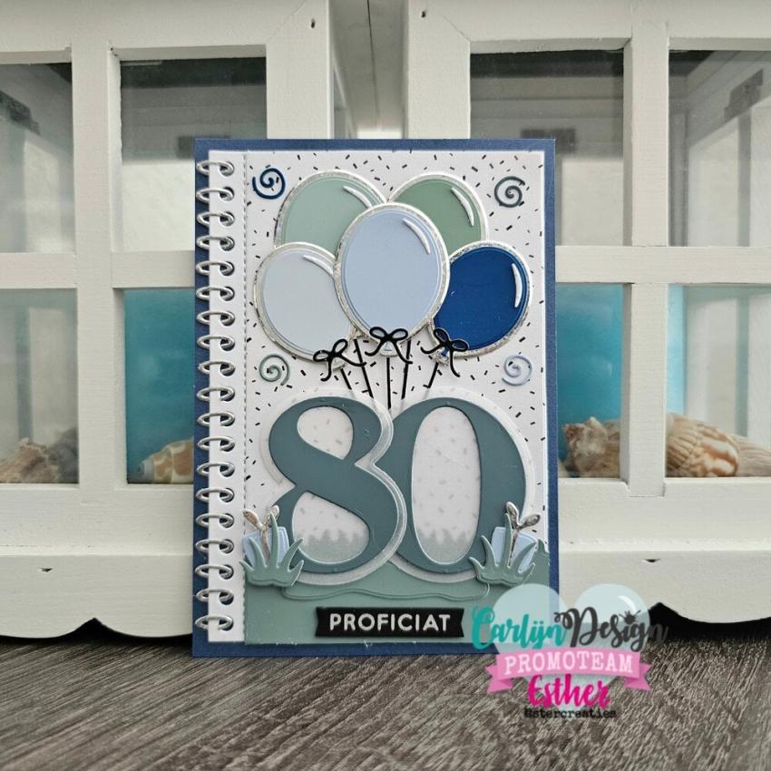 Carlijn Design - Stanzschablone "Small Balloons" Dies 