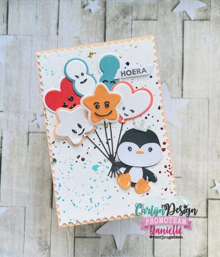 Carlijn Design - Stanzschablone "Small Balloons" Dies 