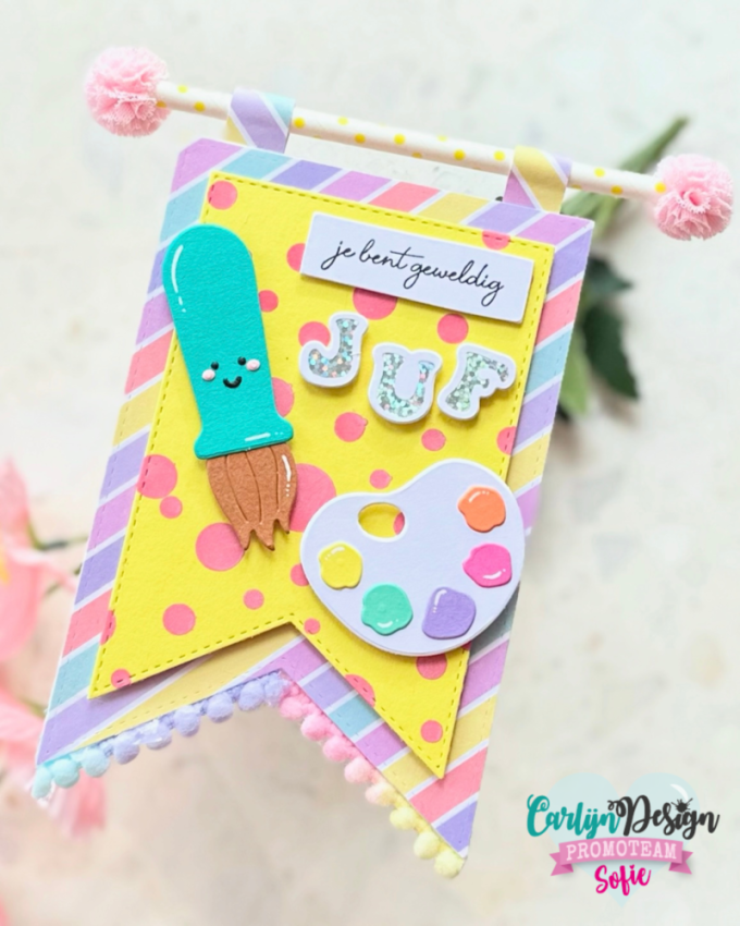 Carlijn Design - Stanzschablone "Let's Get Crafty" Dies 