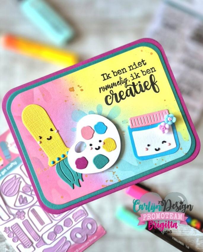 Carlijn Design - Stanzschablone "Let's Get Crafty" Dies 
