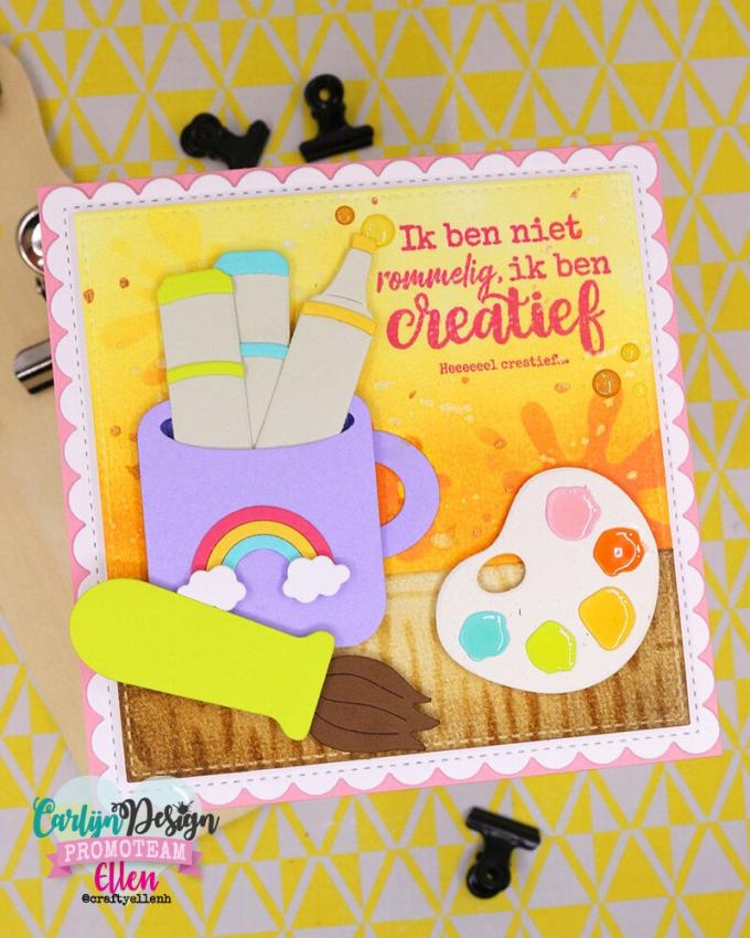 Carlijn Design - Stanzschablone "Let's Get Crafty" Dies 