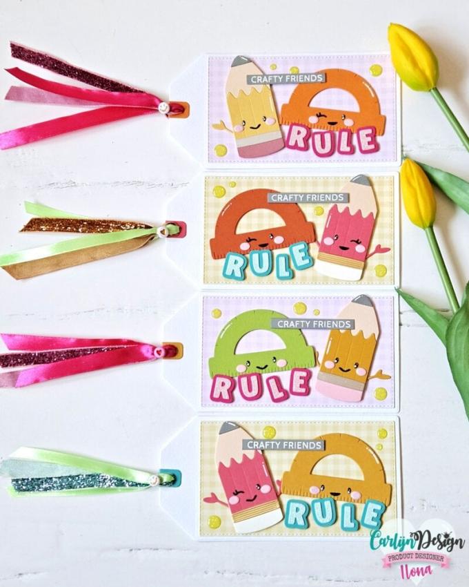 Carlijn Design - Stanzschablone "Pen Pals" Dies 