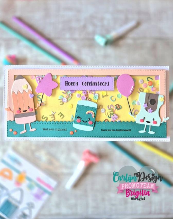 Carlijn Design - Stanzschablone "Pen Pals" Dies 