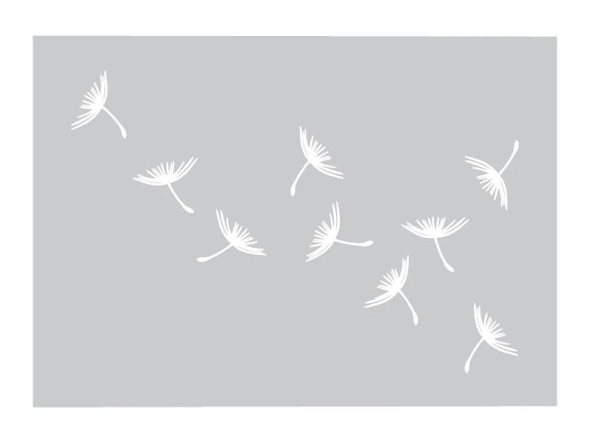 Crafters Companion - Stempelset, Stanzschablone & Schablone "Make a Wish" Stamp, Dies & Stencil