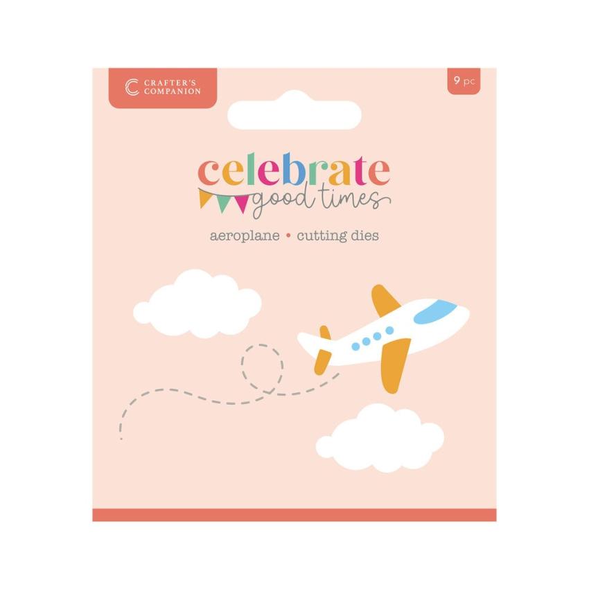 Crafters Companion - Stanzschablone "Aeroplane" Dies