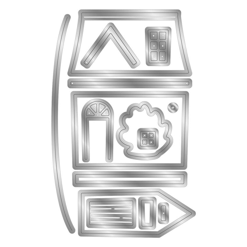Crafters Companion - Stanzschablone "House" Dies