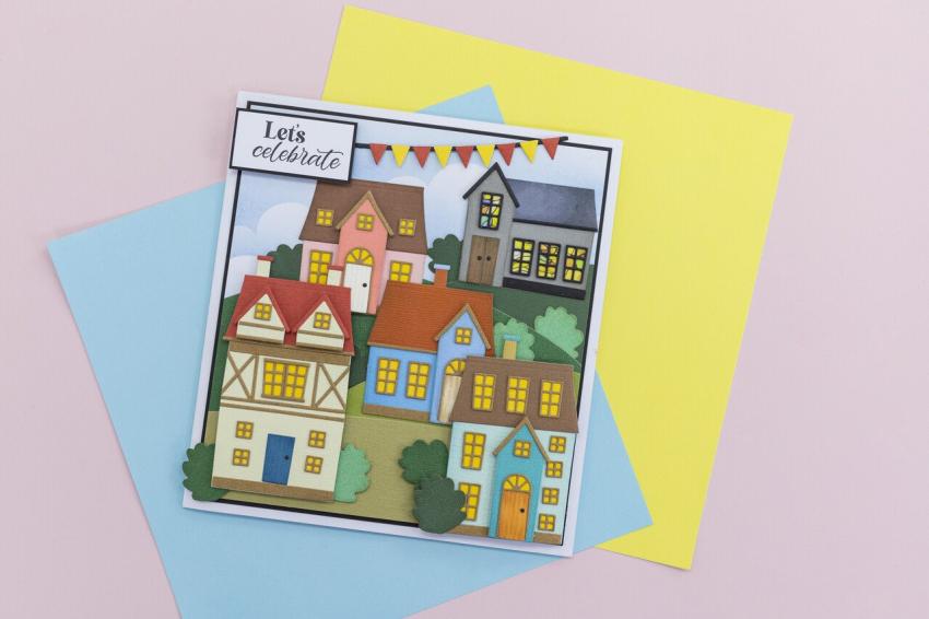 Crafters Companion - Stanzschablone "House" Dies