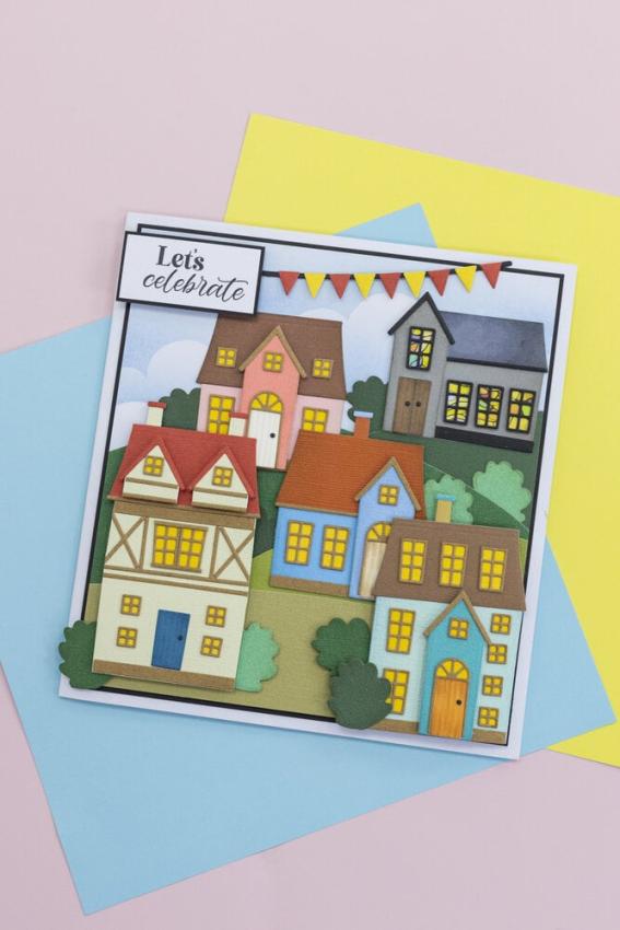 Crafters Companion - Stanzschablone "House" Dies