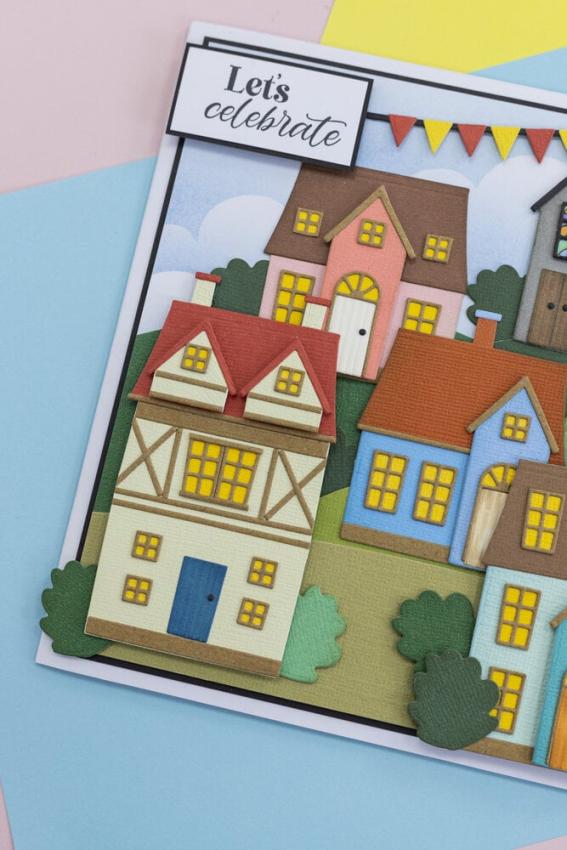Crafters Companion - Stanzschablone "House" Dies