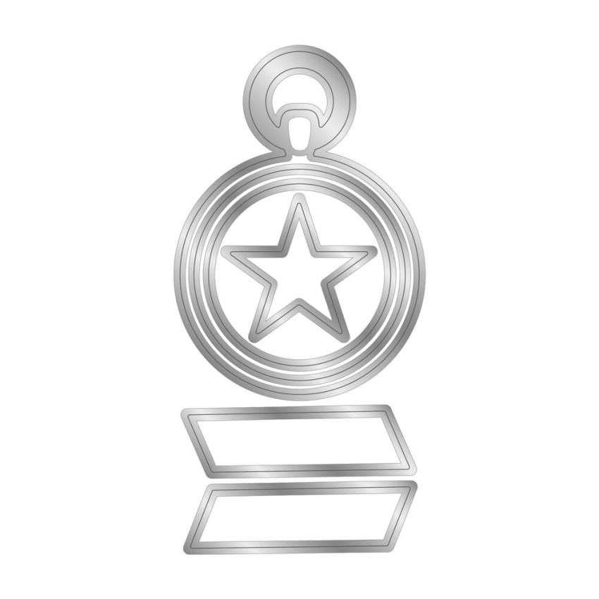 Crafters Companion - Stanzschablone "Medal" Dies