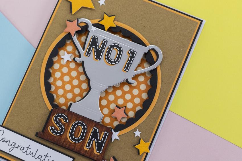 Crafters Companion - Stanzschablone "Trophy" Dies