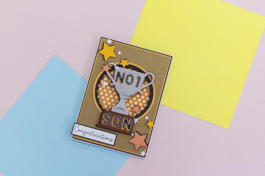 Crafters Companion - Stanzschablone "Trophy" Dies