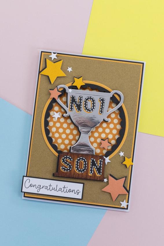 Crafters Companion - Stanzschablone "Trophy" Dies