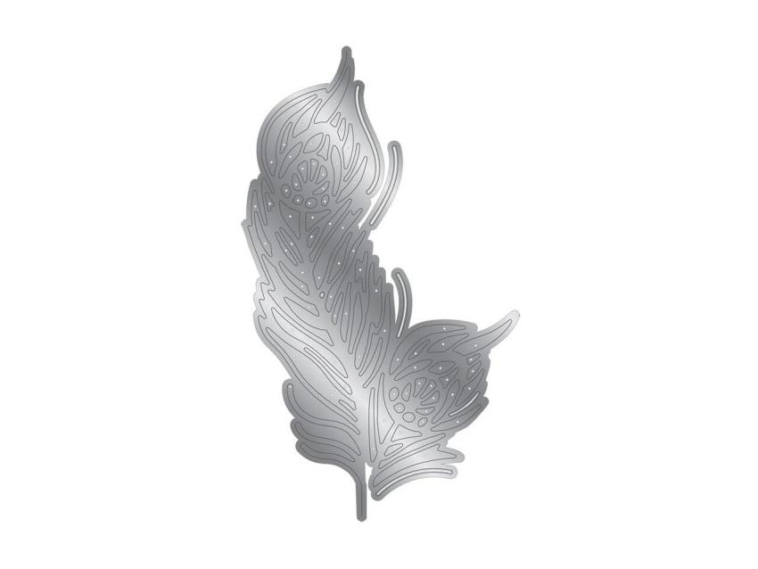 Crafters Companion - Stanzschablone "Lucky Feathers" Dies