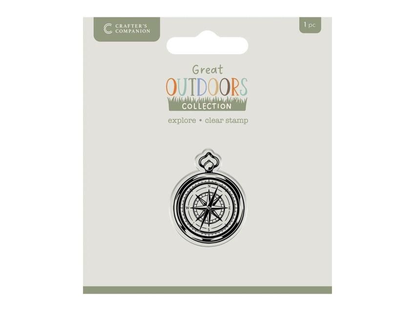 Crafters Companion - Stempel "Explore" Clear Stamps