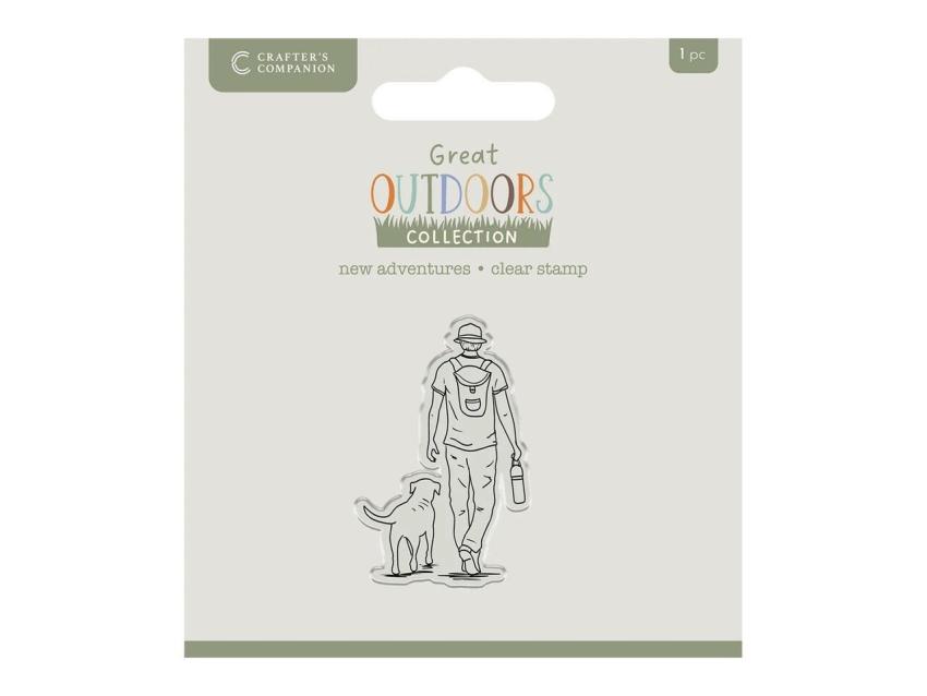 Crafters Companion - Stempel "New Adventures" Clear Stamps