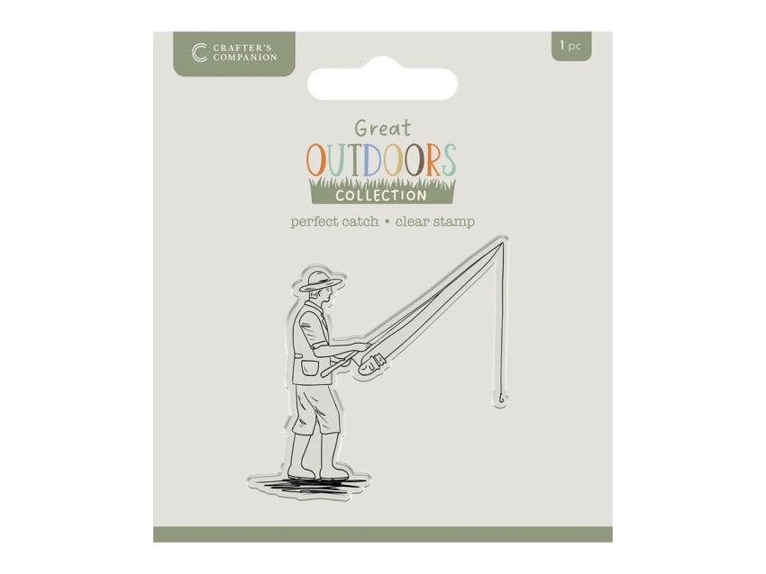 Crafters Companion - Stempel "Perfect Catch" Clear Stamps