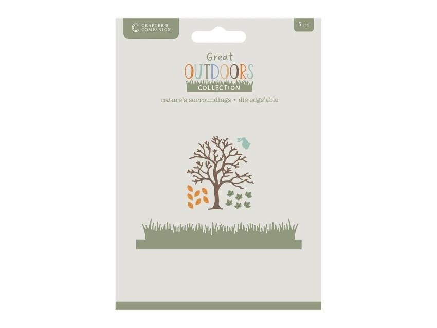 Crafters Companion - Stanzschablone "Natures Surroundings" Dies