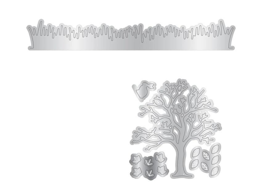 Crafters Companion - Stanzschablone "Natures Surroundings" Dies