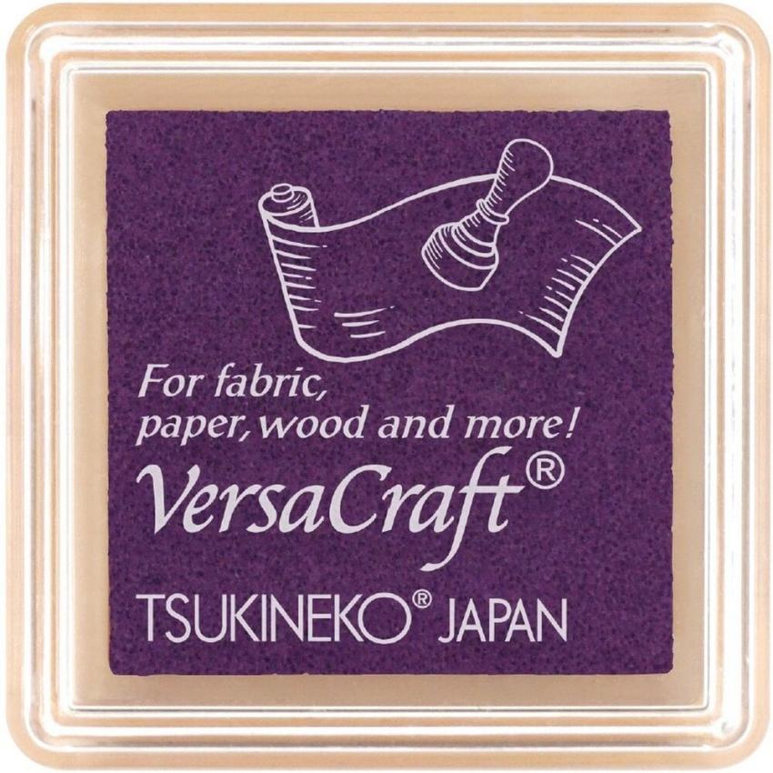 Tsukineko - VersaCraft Small Ink Pad "Blueberry" Pigment Stempelkissen
