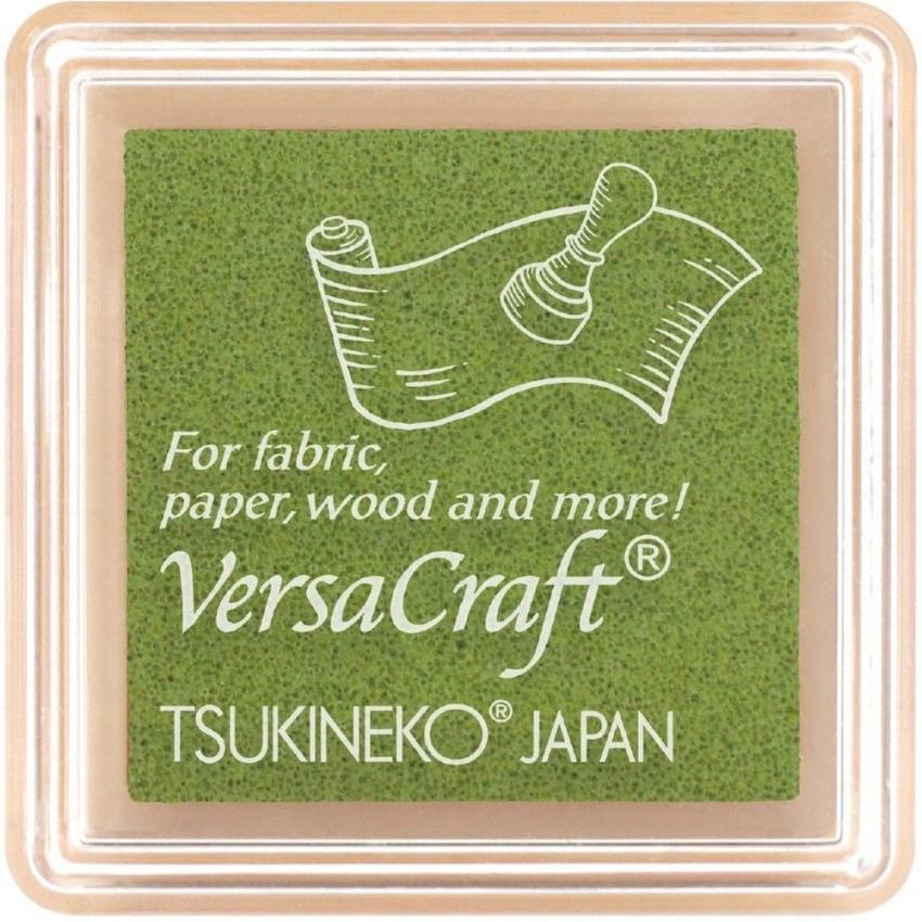 Tsukineko - VersaCraft Small Ink Pad "Wasabi" Pigment Stempelkissen