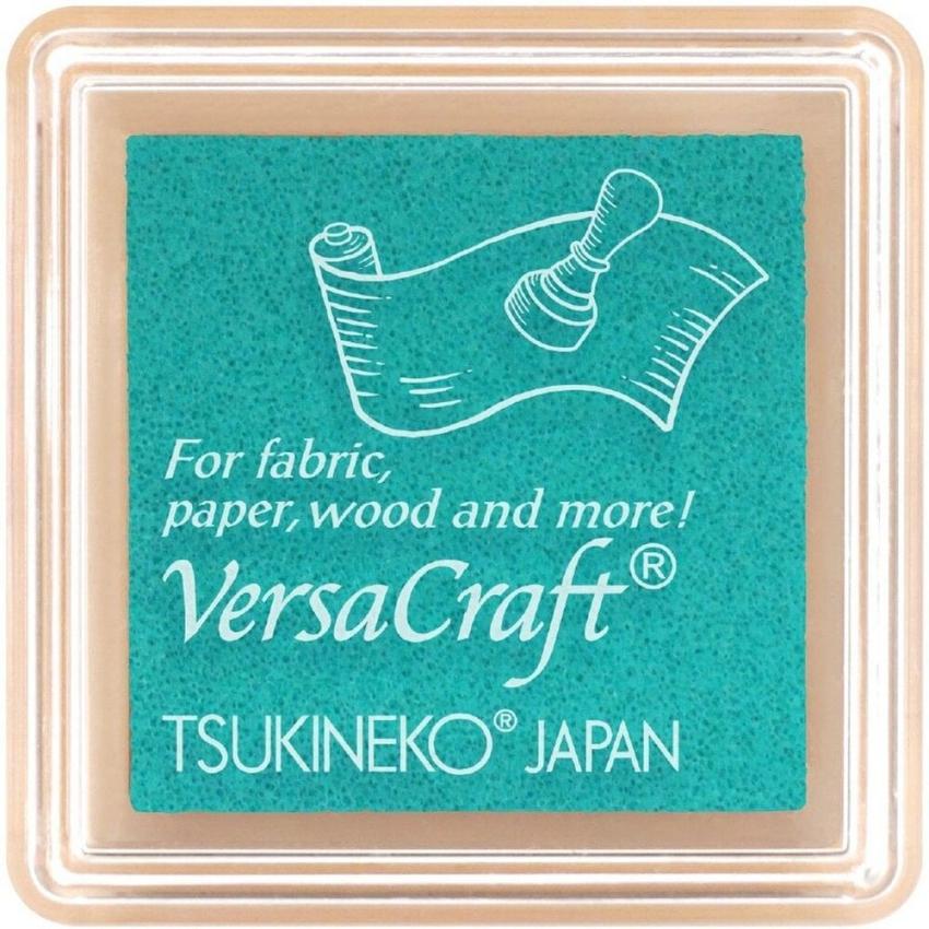 Tsukineko - VersaCraft Small Ink Pad "Aquamarine" Pigment Stempelkissen