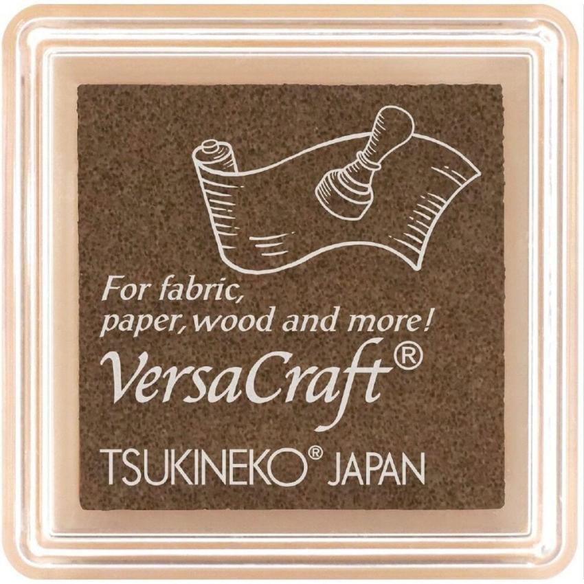 Tsukineko - VersaCraft Small Ink Pad "Cafe au Lait" Pigment Stempelkissen