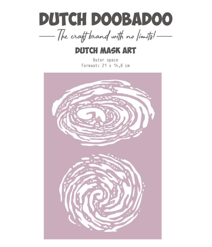 Dutch Doobadoo - Schablone A5 "Outer Space" Stencil - Dutch Mask Art