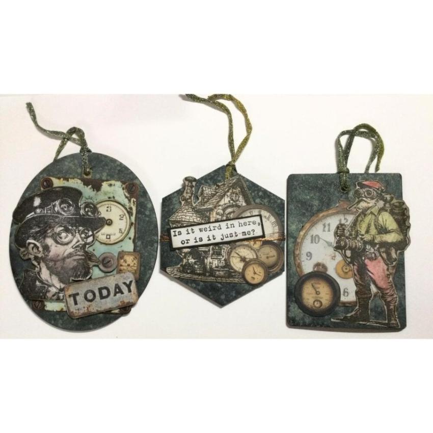 IndigoBlu - Gummistempel Set "Weird is my normal" A6 Rubber Stamp