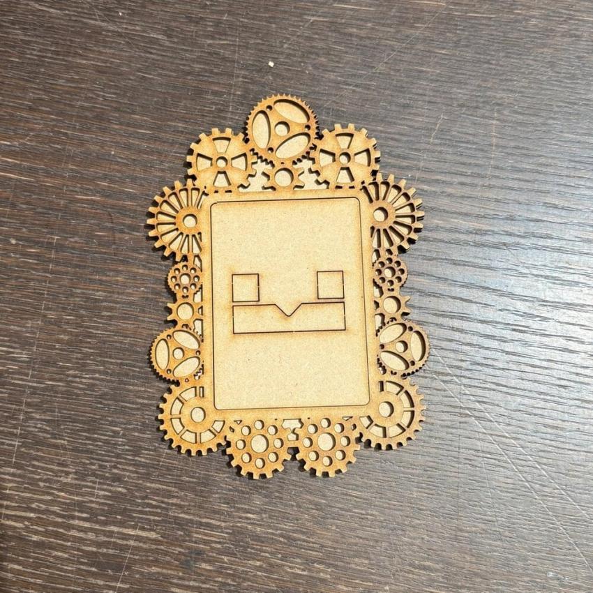 IndigoBlu - Holzteile "Steampunk Frame (2)" Woodology