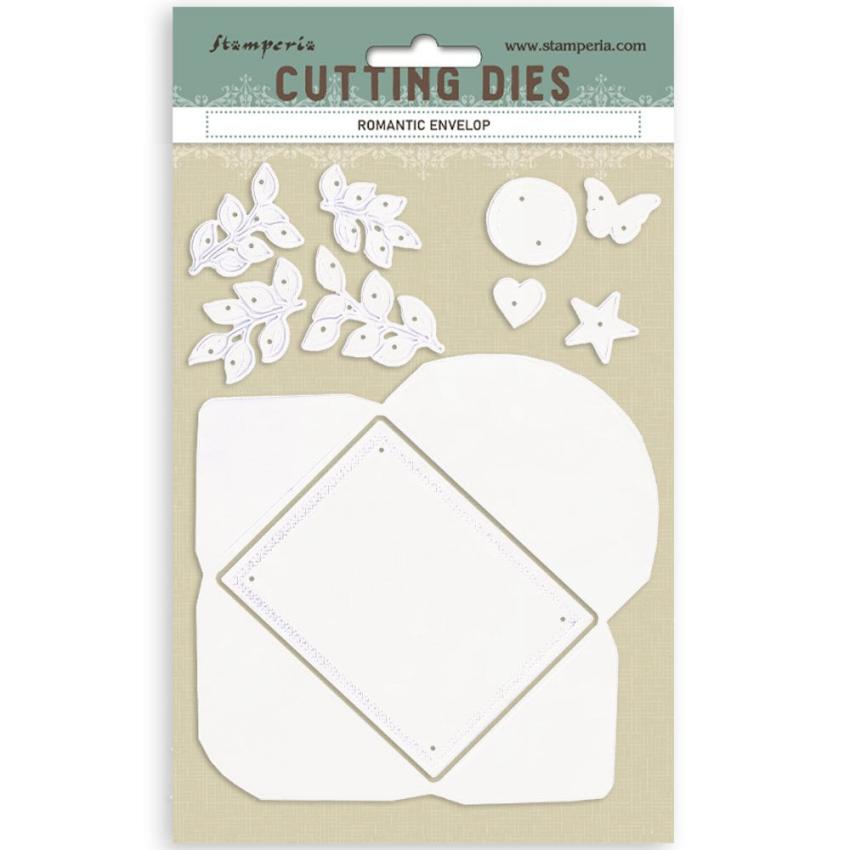 Stamperia - Stanzschablone "Romantic Envelope" Dies