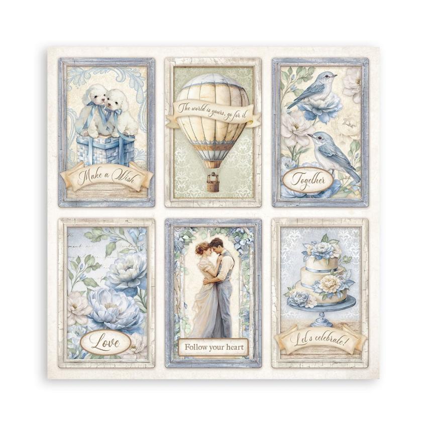 Stamperia - Designpapier "Timeless" Maxi Paper Pack 12x12 Inch - 22 Bogen