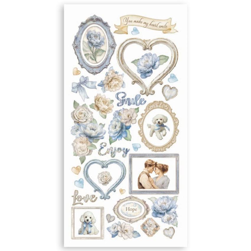 Stamperia - Stanzteile "Timeless" Paper Cut-outs 6x12 Inch - 4 Bogen